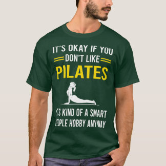 Slimme mensen Hobby Pilates T-shirt
