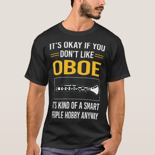 Slimme mensen hobo t-shirt (Voorkant)