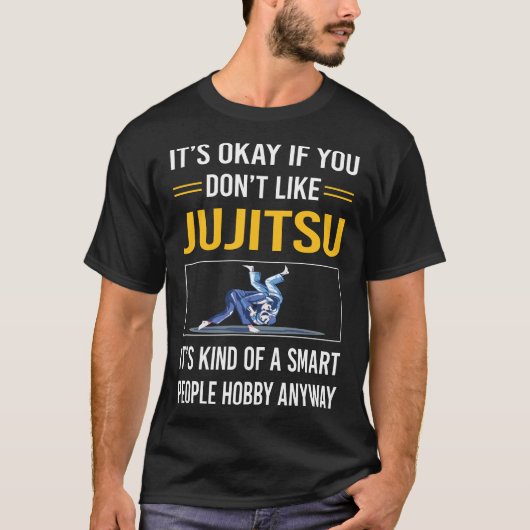 Slimme mensen Jujitsu Ju Jitsu Jiujitsu Jitsu T-shirt (Voorkant)