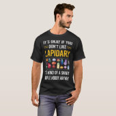 Slimme mensen Lapidary Lapidarist T-shirt (Voorkant volledig)