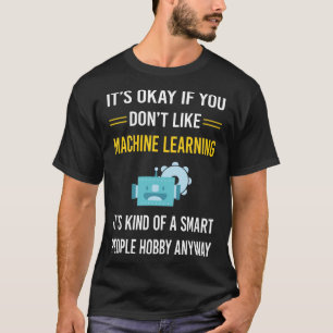 Slimme mensen Machine Learning T-shirt