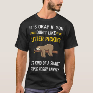 Slimme mensen nest plukken plukker t-shirt