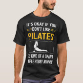 Slimme mensen Pilates T-shirt (Voorkant)
