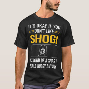 Slimme mensen Shogi T-shirt