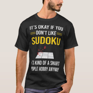 Slimme mensen Sudoku T-shirt