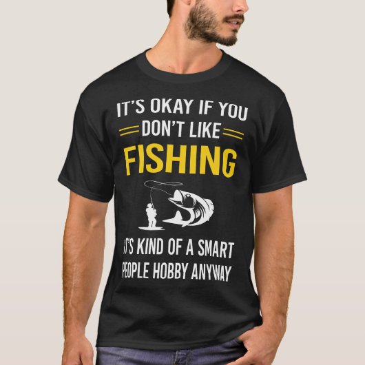 Slimme Mensen Vissen T-shirt (Voorkant)