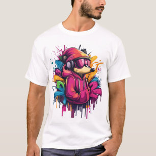Slimme muis Grafische tee T-shirt