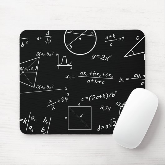 Slimme muismat met schoolbord (Met muis)