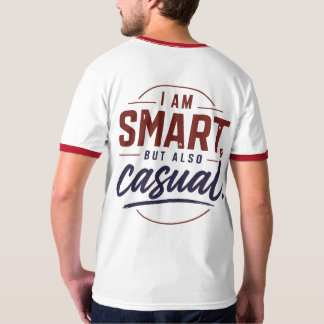 Slimme & Ontspannen Sfeer | Minimalistische Citate T-shirt