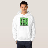 Slimme opmerking, Grappige grap Hoodie (Voorkant volledig)