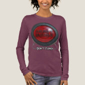 Slimme Raket - wijk niet terug Tri-Blend Shirt (Voorkant)