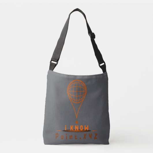 Slimme reistas voor geomatici crossbody tas (Voorkant)