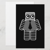 Slimme robot briefpapier (Voorkant / Achterkant)