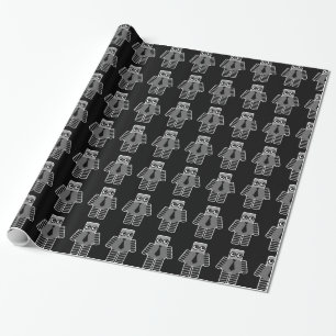 Slimme robot cadeaupapier