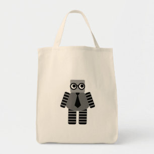 Slimme robot tote bag