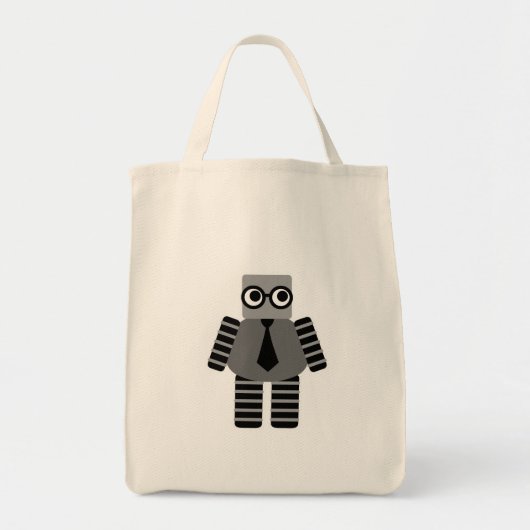 Slimme robot tote bag (Voorkant)