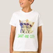 Slimme Schattigee Kittens T-shirt (Voorkant)