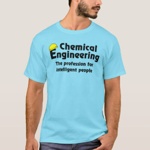 Slimme scheikundig ingenieur t-shirt