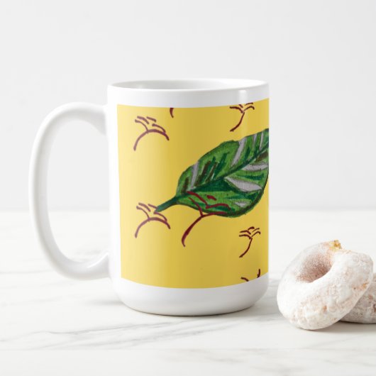 slimme seizoenen koffiemok (Met donut)