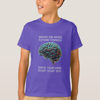 Slimme Start 2025 "Ontsteek Je Brein" Kinderschool T-shirt