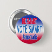 Slimme stem-Button zijn Ronde Button 5,7 Cm (Voorkant /achterkant)