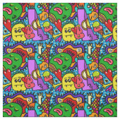 Slimme, stijlvolle beelden stof (Swatch)