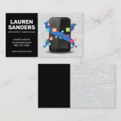 Slimme telefoon | Apps | Technologie Visitekaartje (Voorkant / Achterkant)