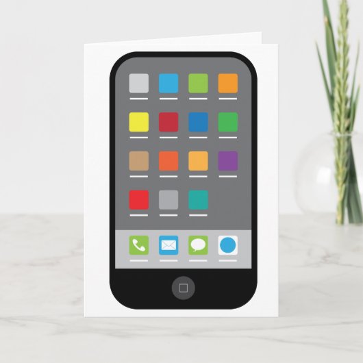 Slimme telefoon kaart (Voorkant)