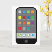 Slimme telefoon kaart (Gele Bloem)