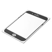 Slimme telefoon notitieblok (Schuin)