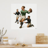 Slimme Truc Dummy - Vintage Rugby Print (Keuken)