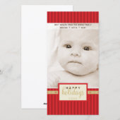 SLIMME VAKANTIE FOTOCARD :: richtingbord 1P Feestdagenkaart (Voorkant / Achterkant)