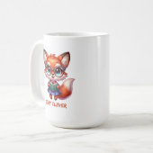 Slimme Vos-Boekliefhebber Koffiemok (Voorkant links)