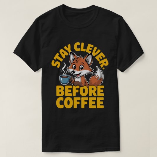 Slimme Vos T-shirt (Design voorkant)