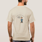 Slimme vriend t-shirt (Achterkant)