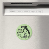 Slimme Vrouwen Maan Magneet (Insitu (Vaatwasser))