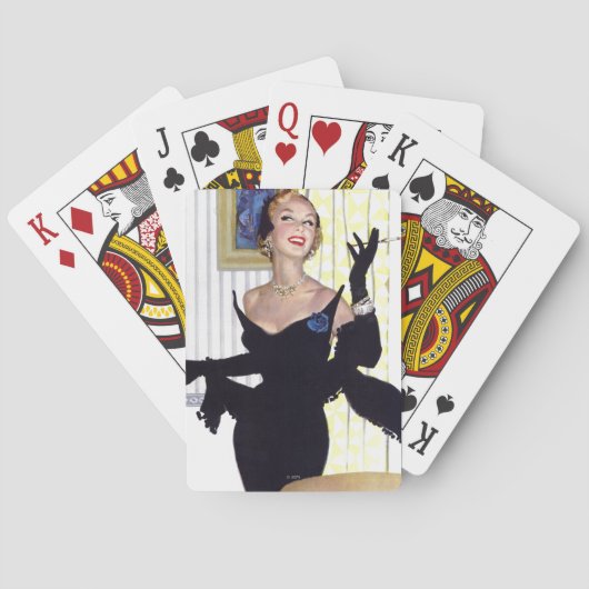 Slimme vrouwen zijn te gevaarlijk speelkaarten (Achterkant)