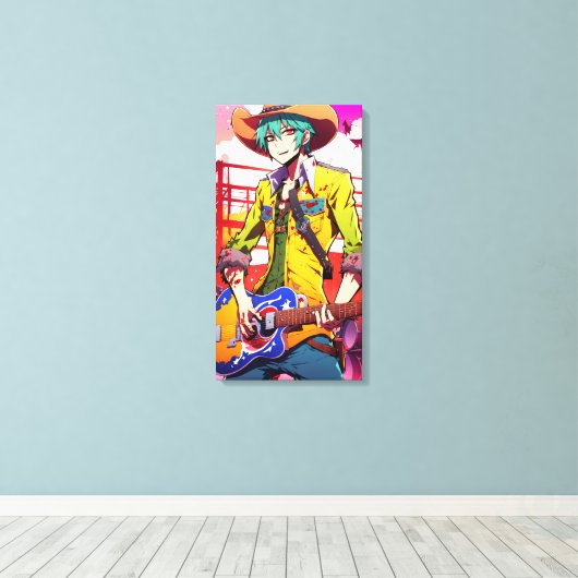 Slimme Walker Canvas Afdruk (Insitu (Houten vloer))