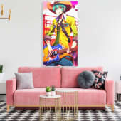 Slimme Walker Canvas Afdruk (Insitu (Woonkamer))