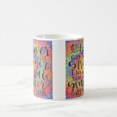 Slimmer Braver Afstuderen Kleurrijk Inspirerend Koffiemok (Center)
