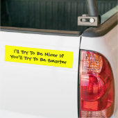 Slimmer Bumpersticker (Op Truck)