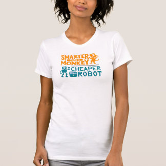 Slimmer dan een aap, goedkoper dan een robot shirt