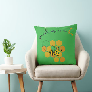 Slimmer Dan Een Bij Kan Zijn Bijenkorf Design Kussen