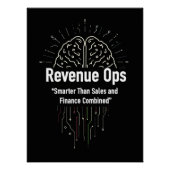 Slimmer dan verkoop en financiën - Omzet Ops Perfect Poster (Voorkant)