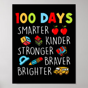 Slimmer Kinder Sterker Helderder 100 Dagen Van Sch Poster