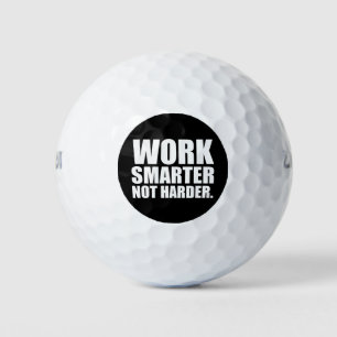 Slimmer Werken Niet Harder Motivatie Golfballen