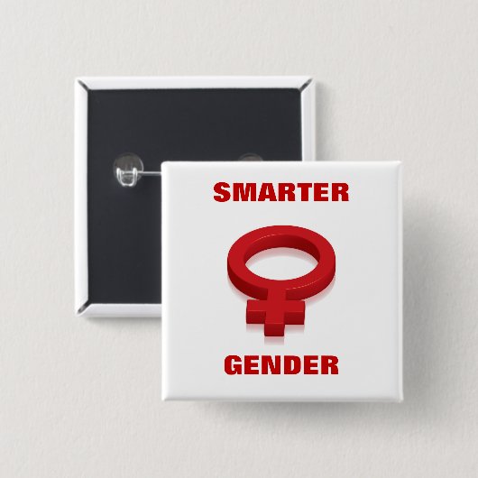 SLIMMERE GENDER BUTTON (Voorkant /achterkant)