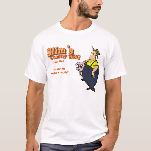 Slim's BBQ T-shirt (Voorkant)