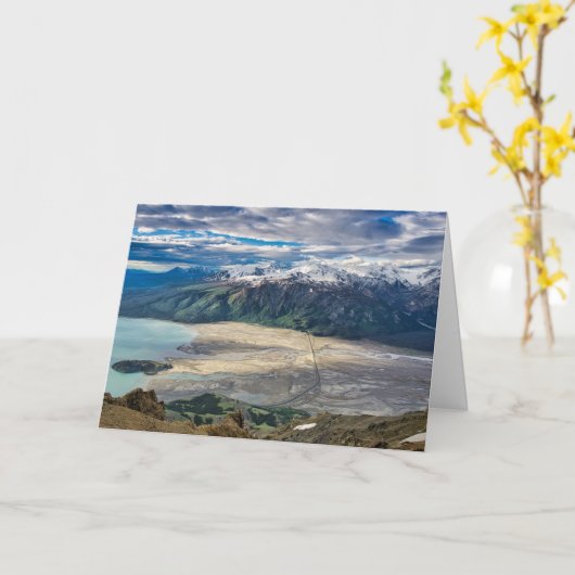 Slims River Yukon Territoriale Kaart (Gele Bloem)