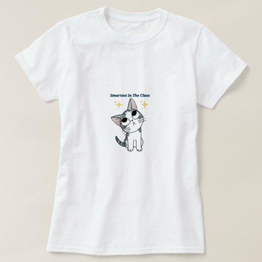 Slimste van de Klas T-Shirt | Grappig School Shirt (Design voorkant)